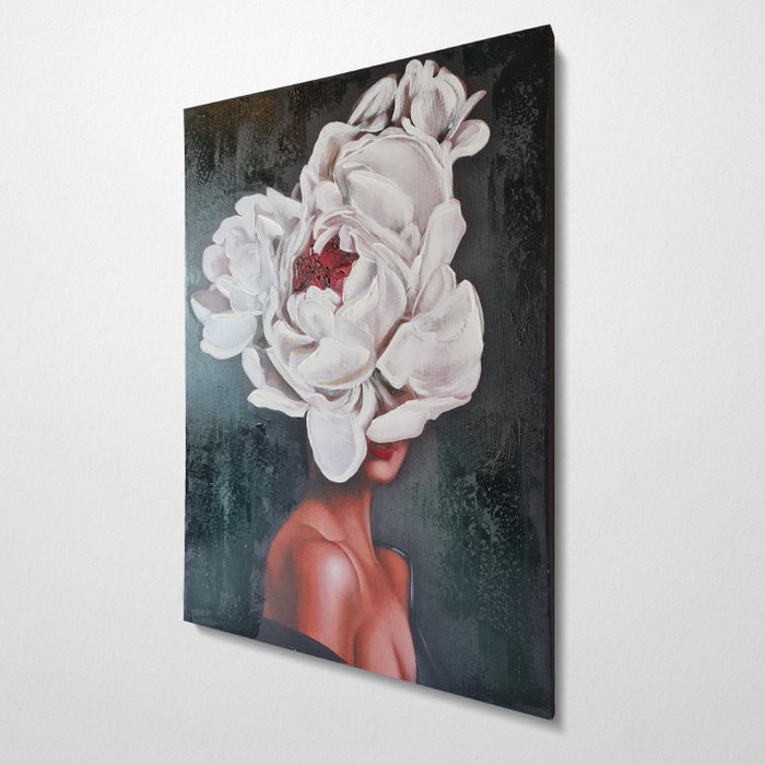 Wallity Pintura al óleo decorativa Multicolor 50 x 70 cm